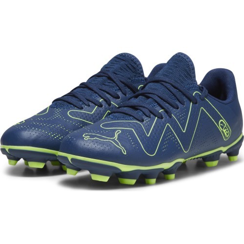 Puma Future Play FG/AG Jr Persian Green Blue Junior Football Boots 107388 03