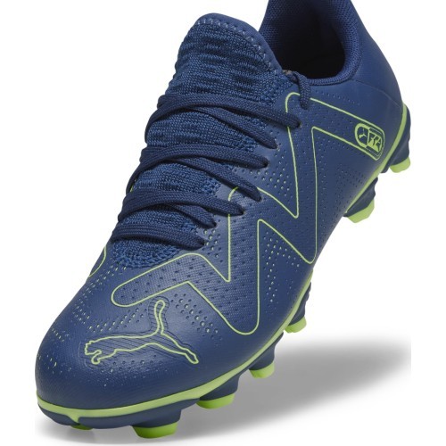 Футбольные бутсы Puma Future Play FG/AG Jr Persian Green Blue для подростков 107388 03