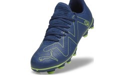 Футбольные бутсы Puma Future Play FG/AG Jr Persian Green Blue для подростков 107388 03
