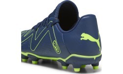 Puma Future Play FG/AG Jr Persian Green Blue pusaudžu futbola apavi 107388 03