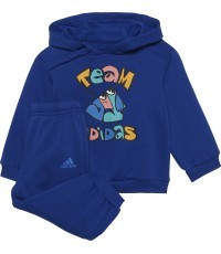 Adidas I Over Jog FL детский спортивный костюм Blue HF1973