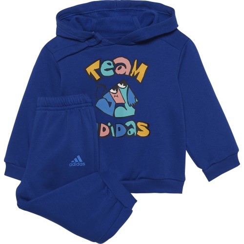 Adidas I Over Jog FL bērnu sporta tērps Blue HF1973