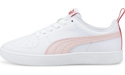 Подростковые кроссовки Puma Rickie Jr Lotus White Pink 384311 06