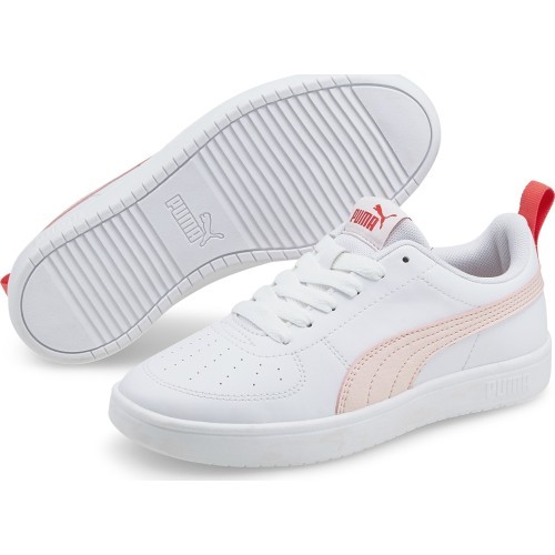 Подростковые кроссовки Puma Rickie Jr Lotus White Pink 384311 06