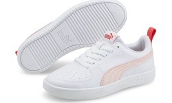 Подростковые кроссовки Puma Rickie Jr Lotus White Pink 384311 06