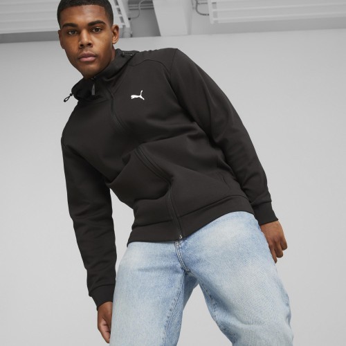 Puma Rad/Cal Full-Zip Men's Sweatshirt Black 675889 01
