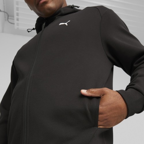 Puma Rad/Cal Full-Zip Men's Sweatshirt Black 675889 01