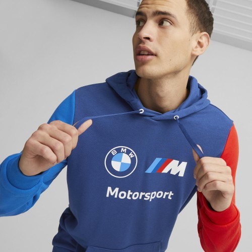 Puma BMW MMS Ess FT Hoodie Pro Blue Men's Sweatshirt 538143 04