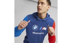 Puma BMW MMS Ess FT Hoodie Pro Blue Men's Sweatshirt 538143 04