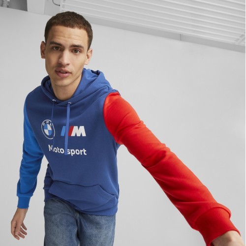 Puma BMW MMS Ess FT Hoodie Pro Blue vīriešu džemperis 538143 04