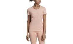 Женская футболка Adidas W Mo Pr T-Shirt Coral EH6470