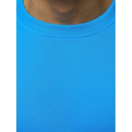 J.Style Men's Fleece Sweatshirt Blue 2001-17