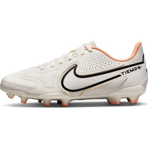 Nike bērnu futbola apavi Jr Legend 9 Club FG/MG White DA1331 002