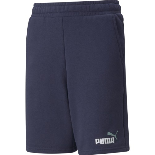 Подростковые шорты Puma Ess+ 2 Col Shorts, тёмно-синие 586989 96