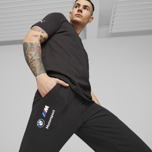 Puma BMW MMS ESS FT Men's Sweatpants Black 538145 01