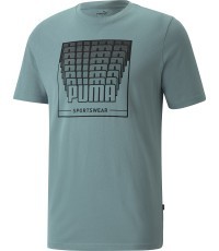 Puma vīriešu T-krekls Wording Grap Green 848564 50
