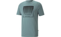 Puma Men's T-Shirt Wording Grap Green 848564 50