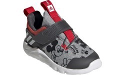 Детские кроссовки Adidas RapidaFlex Mickey серые/красные EF9730
