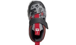 Adidas RapidaFlex Mickey bērnu kedas, pelēkas/sarkanas EF9730