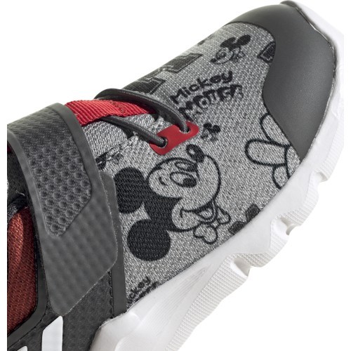 Adidas RapidaFlex Mickey Kids' Sneakers Grey Red EF9730