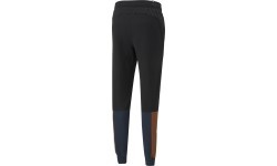 Мужские спортивные брюки Puma Ess+ Block Sweatpants Black Blue Orange 849037 71
