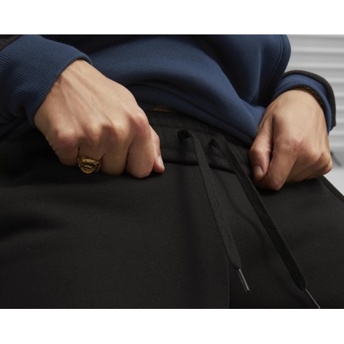 Мужские спортивные брюки Puma Ess+ Block Sweatpants Black Blue Orange 849037 71