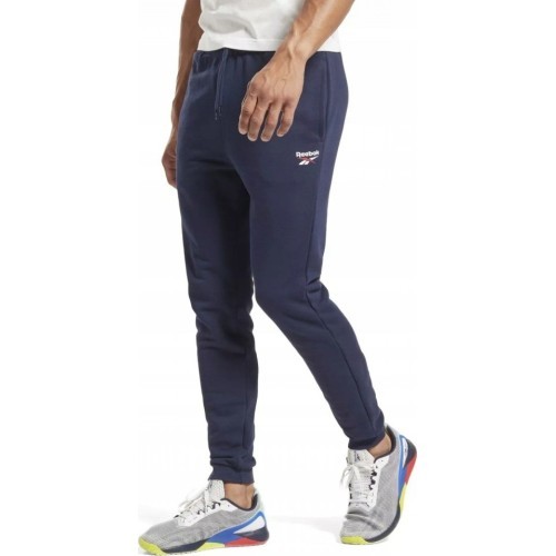 Reebok Ri Ft Left Navy vīriešu sporta bikses 100049529