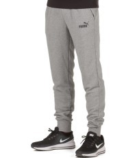 Puma Ess Logo vīriešu sporta bikses, pelēkas 586714 03