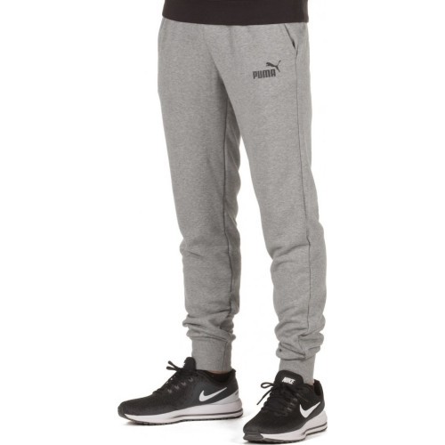 Puma Ess Logo Men's Sweatpants Grey 586714 03