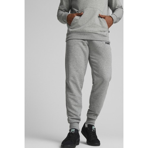 Puma Ess Logo Pants Tr vīriešu sporta bikses pelēkas 586716 03