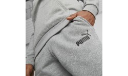Мужские спортивные брюки Puma Ess Logo Pants Tr серые 586716 03