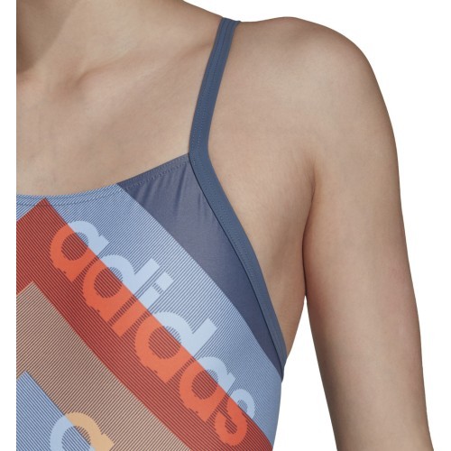 Adidas Fit 1Pc Lin peldkostīms, zils DY5892