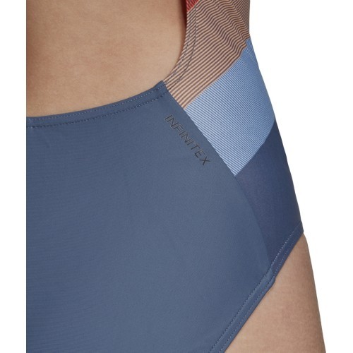 Adidas Fit 1Pc Lin peldkostīms, zils DY5892