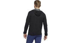 Adidas City Flc F/Z Hd vīriešu džemperis, melns FS4102