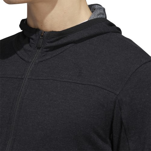 Adidas City Flc F/Z Hd vīriešu džemperis, melns FS4102