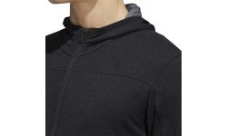 Adidas City Flc F/Z Hd vīriešu džemperis, melns FS4102
