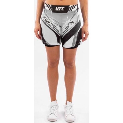 Женские шорты UFC Venum Authentic Fight Night - Long Fit - Белый