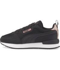 Puma R78 Metallic Jr подростковые кроссовки чёрные 383931 01