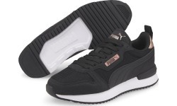 Puma R78 Metallic Jr подростковые кроссовки чёрные 383931 01