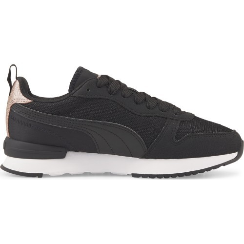 Puma R78 Metallic Jr подростковые кроссовки чёрные 383931 01