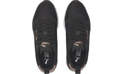 Puma R78 Metallic Jr pusaudžu apavi, melni 383931 01