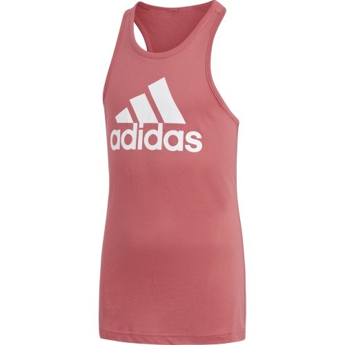Adidas YG Logo Tank Top for Kids, Pink CF7265