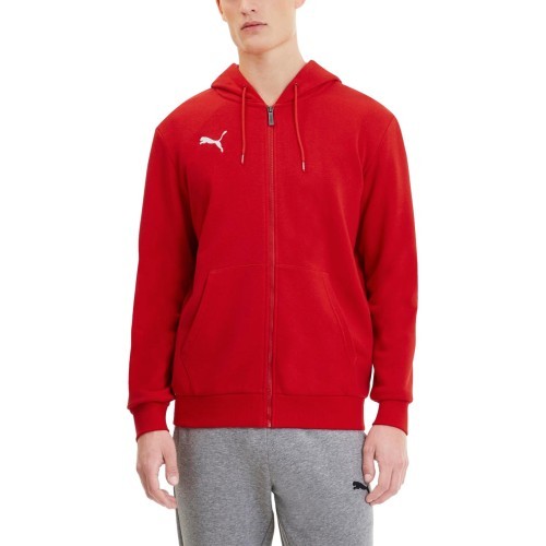 Puma vīriešu džemperis TeamGoal 23 Casuals Hooded Red 656708 01