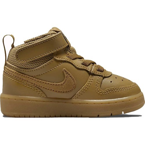 Nike Court Borough Mid 2 Kids' Shoes Brown CD7784 701