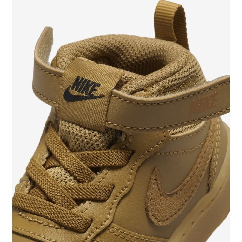 Nike Court Borough Mid 2 bērnu apavi brūni CD7784 701