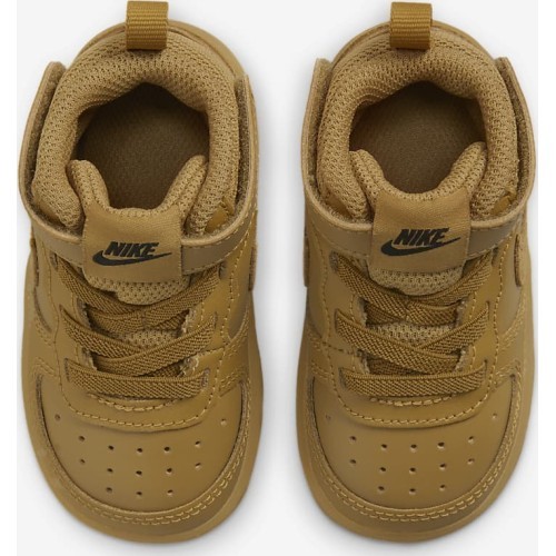 Nike Court Borough Mid 2 bērnu apavi brūni CD7784 701