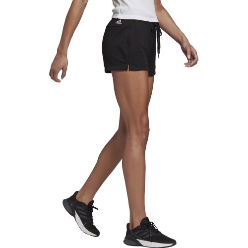 Adidas W Lin FT Short sieviešu šorti, melni GM5524