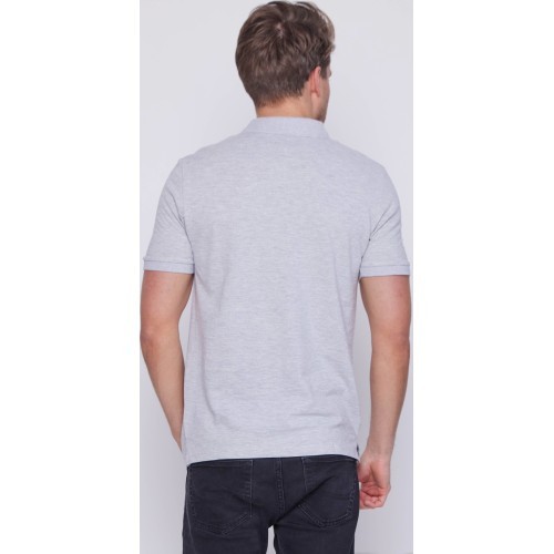 Glo Story Men's Polo Shirt Grey MTS D0073