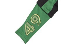 Adidas I Bold 49 Set Kids Tracksuit Black Green GM8945