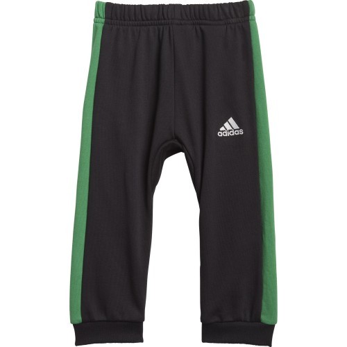 Adidas I Bold 49 Set Kids Tracksuit Black Green GM8945